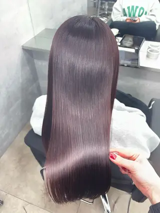 ロング カラー 髪質改善/韓国 ﾚｲﾔｰ/店長/原島のヘアスタイル