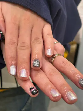 ネイル ꪆৎ平行アーチ ྀི ワカナの眉毛・アイブロウイメージ