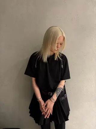 ミディアム 吉武 茂暉のヘアスタイル