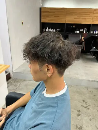 メンズ アキト/ メンズ/透明感暗髪のヘアスタイル