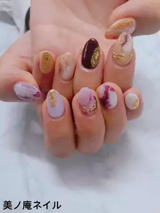 ネイル 美ノ庵ネイルサロン メトロポリタン前店のネイルデザイン