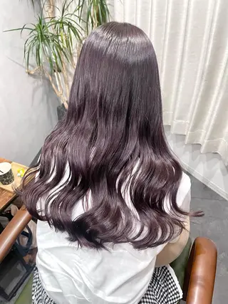 ロング favietta所属・中村 友美のヘアスタイル