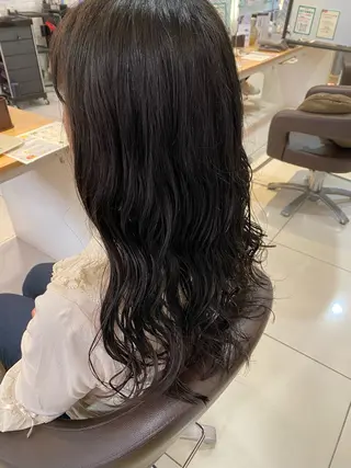 ロング パーマ 波巻き/メンズ/ ショート/☆いとみなのヘアスタイル