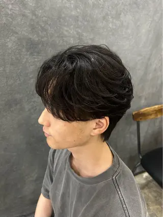 カラー パーマ メンズ RACCOON.TOKYO 渋谷店所属・メンズカット🐺 パーマ特化🔥舜のヘアスタイル