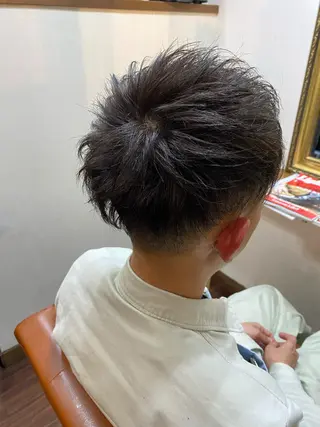 ショート メンズ miel hair 新宿店 【ミエル ヘアー】所属・新宿西口から徒歩5分 石橋卓典のヘアスタイル