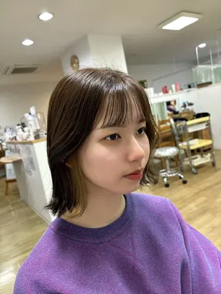 ショート カラー SALOWIN 岡山店所属・SALOWIN / manaka 🪽のヘアスタイル