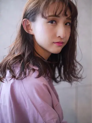 ロング 丸田 優真のヘアスタイル
