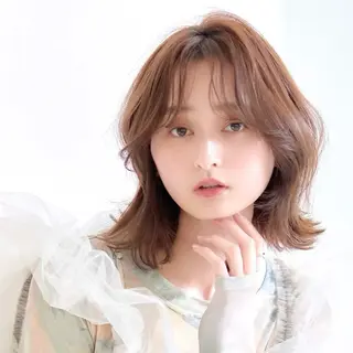 ミディアム 🎀MOMO 🎀のヘアスタイル