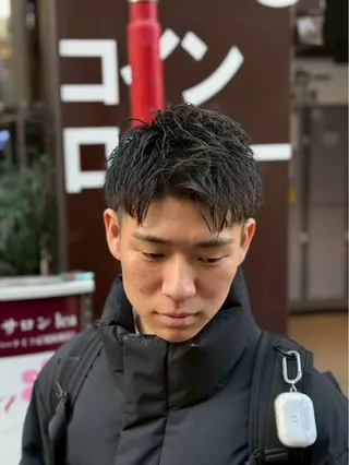 ショート メンズ 柴田 嘉文のヘアスタイル