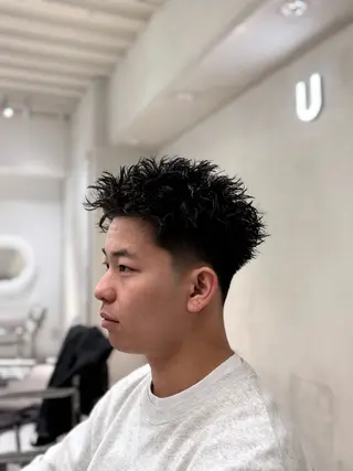 ショート パーマ メンズ MEN’S SALON HAVANA所属・渋谷/パーマ /スパイキー/千尋のヘアスタイル