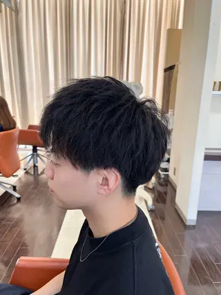 ショート メンズ AROH  men's cut&men's perm 船橋店所属・🧊メンズ特化🧊 高木航希のヘアスタイル