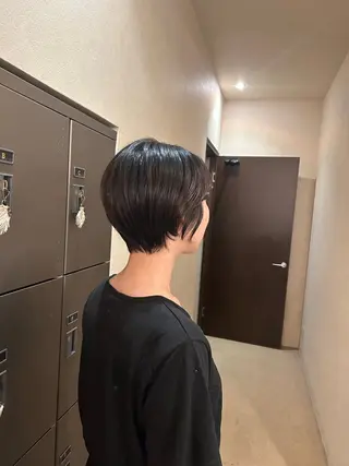 ショート mahae 大久保のヘアスタイル