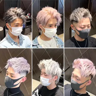 カラー メンズ メンズ専門　井藤 雅也のヘアスタイル