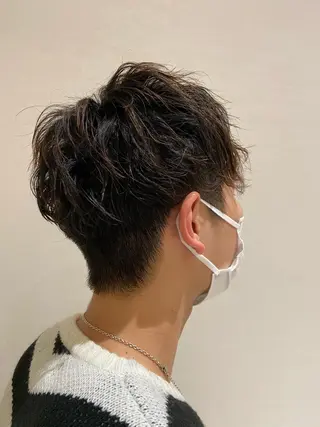 パーマ メンズ 横田 まおのヘアスタイル