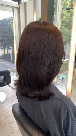 ミディアム カラー PHENOMENON /韓国Y2K/keiのヘアスタイル