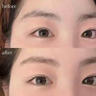 アイブロウ 長尾 桃果 🫧 eyelistのマツエク・マツパデザイン