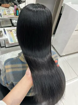 ロング Rin/寒色系カラー 🦋/うる艶ヘア🫧のヘアスタイル