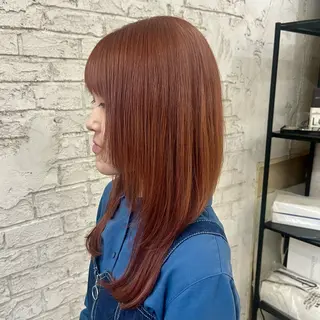 ロング 艶髪ブリーチカラー 💗manaka💗のヘアスタイル