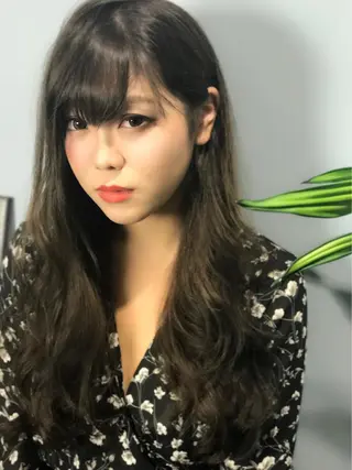 ロング カラー 瀬尾 加寿馬のヘアスタイル