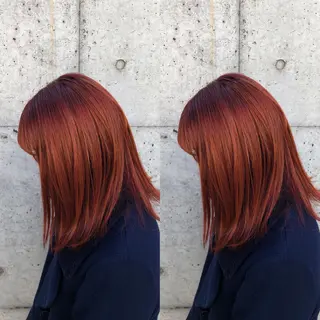 ロング カラー パーマ ヘアアレンジ メンズ キッズ ネイル マツエク・マツパ 💟Chloe原宿店 🩶ハイトーンのヘアスタイル