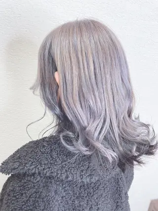 セミロング カラー ❣️モードケイズ塚口 和田一将のヘアスタイル