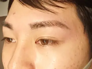 メンズ マツエク・マツパ 口コミ高評価🌠眉と まつ毛の専門MIKIのマツエク・マツパデザイン