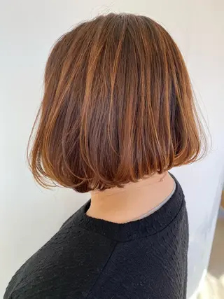 ミディアム yunica所属・yunica manaeのヘアスタイル