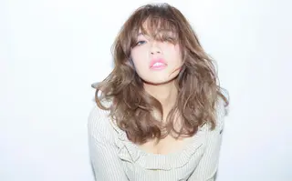 ロング カラー モテ髪透明感❤️ デイズヘアカラーのヘアスタイル