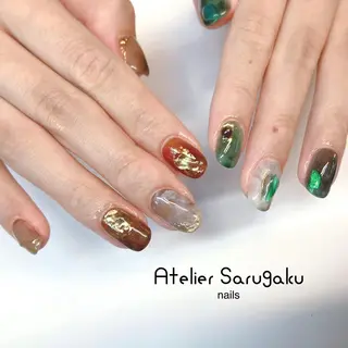 ミディアム sususu. shiomiのネイルデザイン