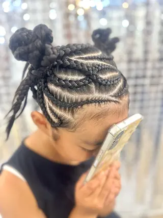 ロング 🩶BRAS 🩶のヘアスタイル