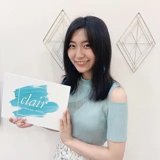 ショート カラー ヘアアレンジ メンズ ネイル マツエク・マツパ clair立川店所属・PRSSS立川 matsudaのエステ・リラクイメージ