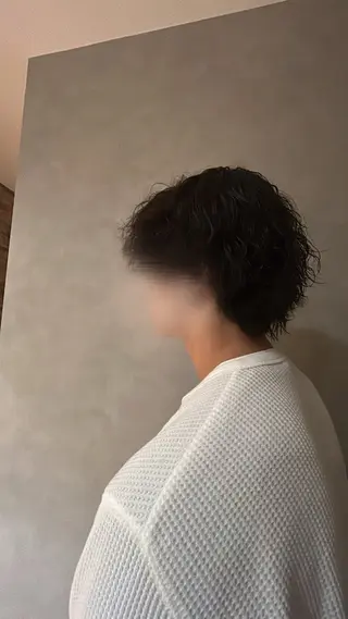 パーマ メンズ 中村 芹愛のヘアスタイル