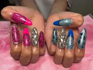 ロング hs nail salonのネイルデザイン
