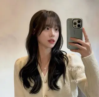 ヘアアレンジ rinka/暖色 ダブルカラーのヘアスタイル