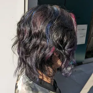 ショート メンズ カラー fuwat所属・秋葉原でカラーする なら🐉ちぇーたんのヘアスタイル