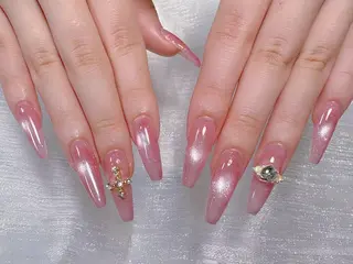 ネイル 🎀鈴音🎀 ワンホンネイルのネイルデザイン