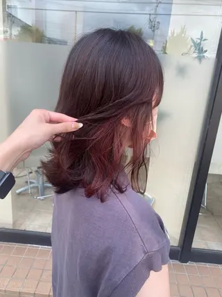 ロング 🇰🇷韓国風顔周り NANAMI🇰🇷のヘアスタイル