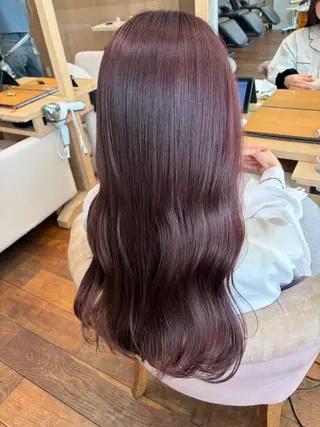 ロング カラー 暖色カラー/似合わせ カット/名古屋/辻のヘアスタイル