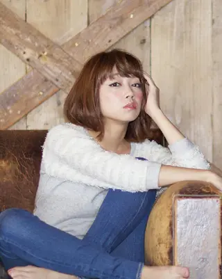 ミディアム ＦＵＮＩＣ ファニックのヘアスタイル