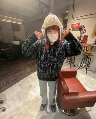 ミディアム カラー ヘアアレンジ ANBRERA　中目黒所属・mina ☺︎ 中目黒 中野のヘアスタイル