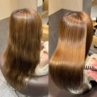 ロング biscohair 髪にドラマを。のヘアスタイル