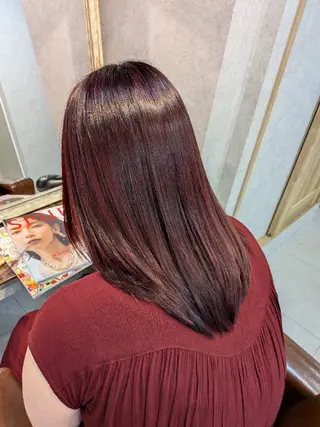 ミディアム 西川 智葉のヘアスタイル