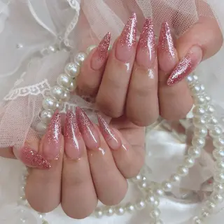 ロング nail .icのネイルデザイン