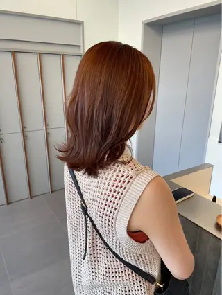 ミディアム カラー LOREN AO所属・名古屋透明感カラー /LOREN RIOのヘアスタイル