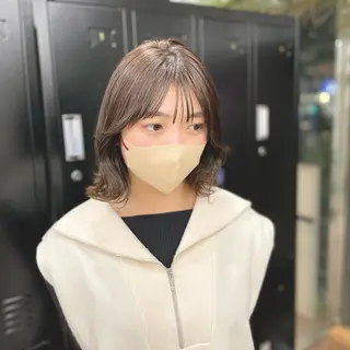 ミディアム カラー kahuli  hair Ulu 「カーフリヘアウル」所属・鎗田 健のヘアスタイル