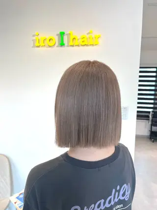 ショート カラー イロアイヘアー Renのヘアスタイル