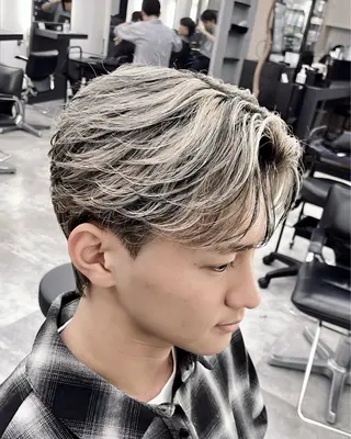 ショート カラー メンズ メンズカラー、カット /KANTAのヘアスタイル