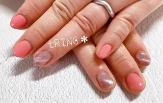 ネイル tRING＊ しいの木台のネイルデザイン