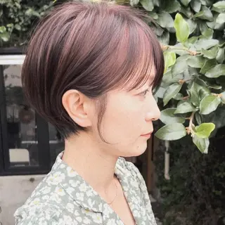 ショート カラー ショート/ボブ 🌼YUNAのヘアスタイル