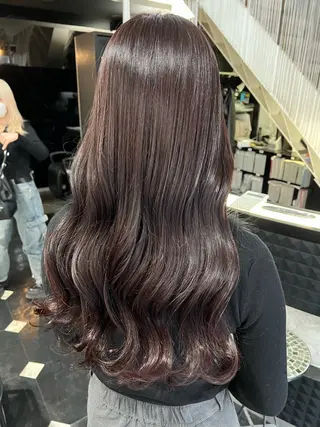 ロング カラー 韓国ヘア ♡tomimaのヘアスタイル